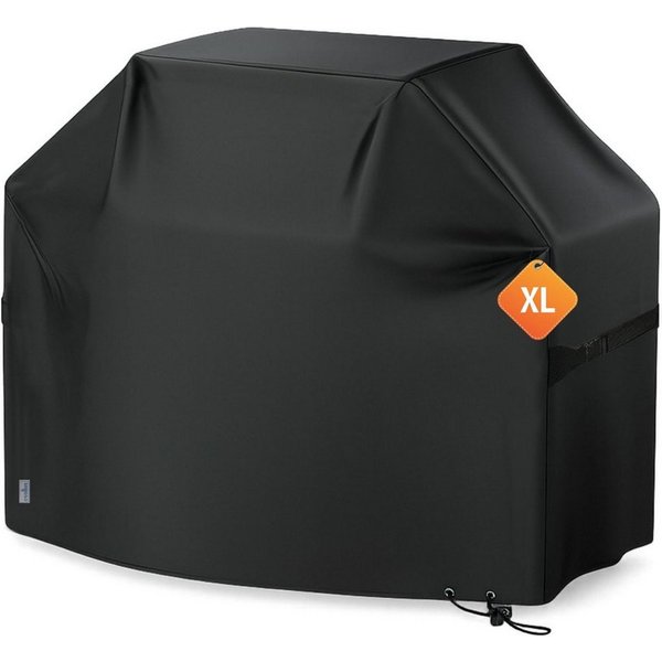 osoltus Gartenmöbel-Schutzhülle osoltus BBQ Abdeckhaube Premium Schutzhaube Gasgrill Schwarz XL 140 x