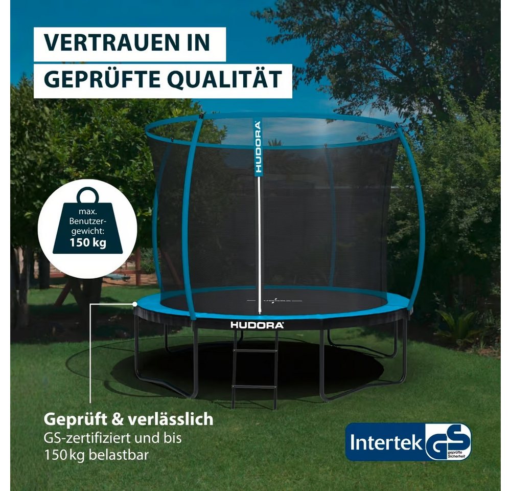 Hudora Gartentrampolin HUDORA Trampolin Up 300, blue, Ø 300 cm – Bild 4 von 5