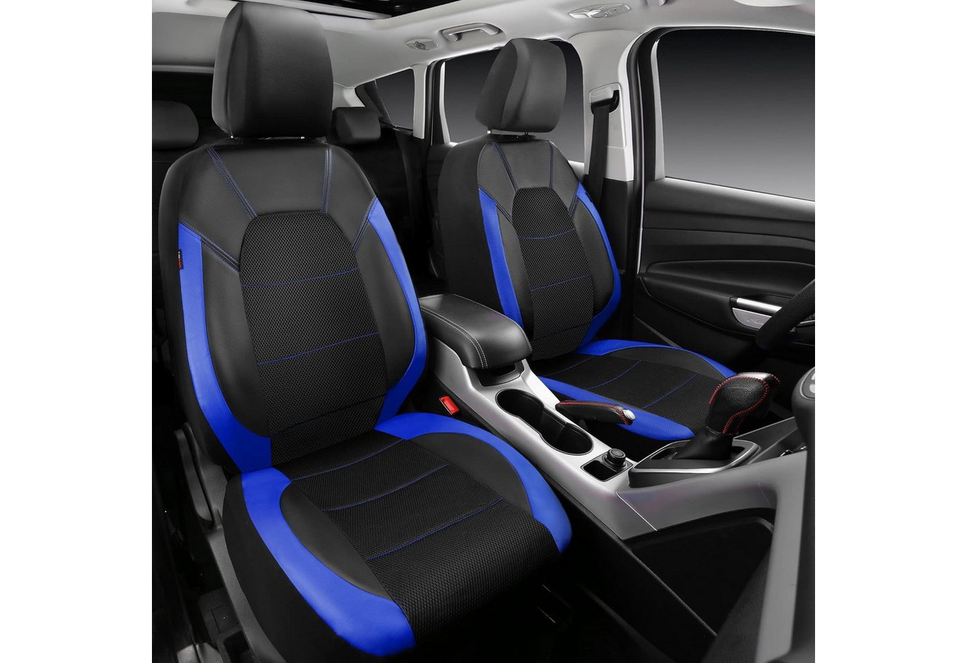 GarveeMore Autositzbezug Universal 9 Stück Autositzbedeckungen Vollständiges Set 5-Sitz – Bild 2 von 2