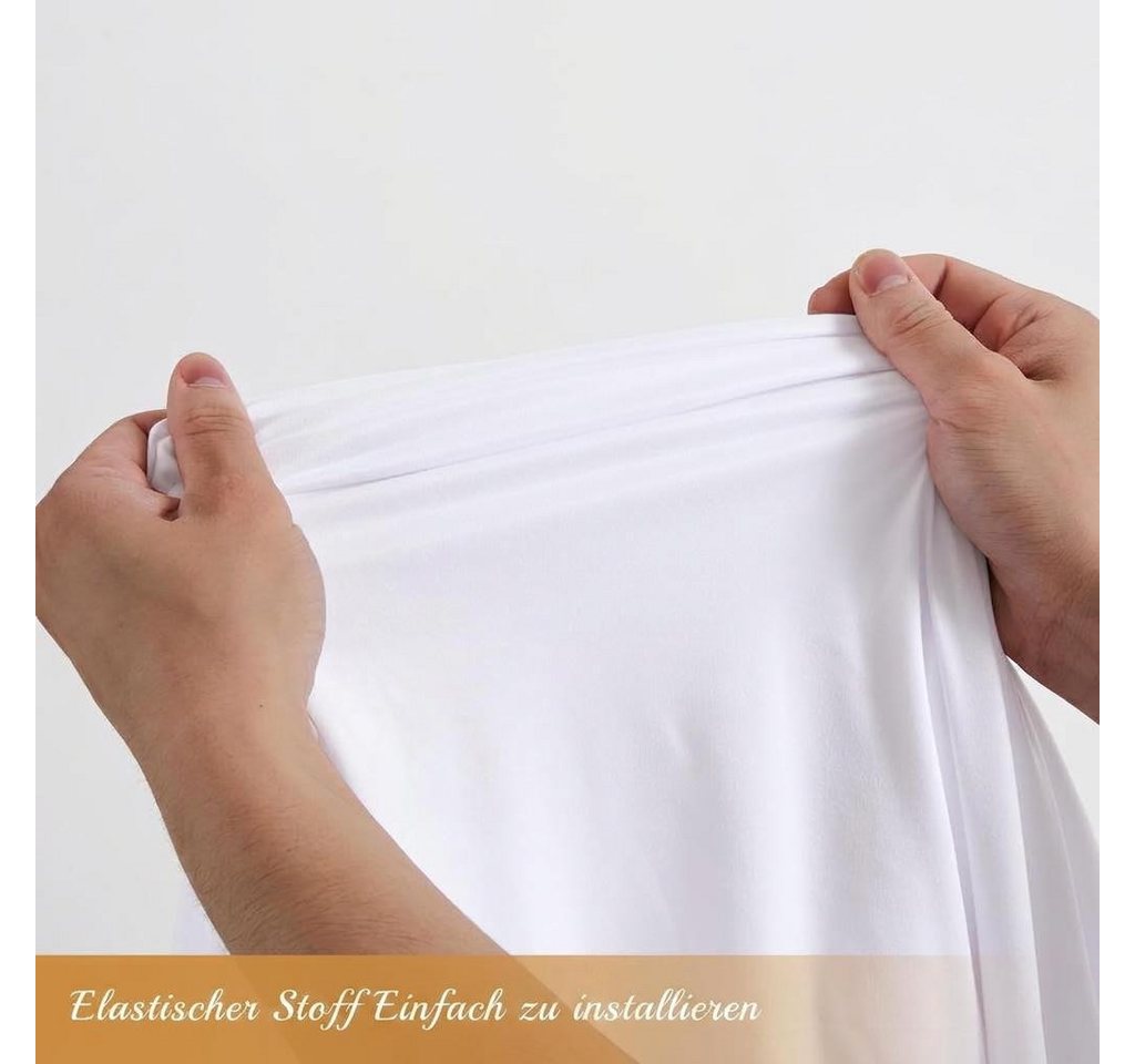 GarveeMore Girlanden Elastische Spandex Bogen‑Hintergrundhusse,für Hochzeit Event, Knitterfreies dehnbares Spandex‑Gewebe – Bild 3 von 5