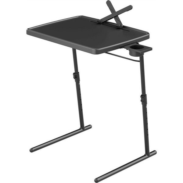 GarveeMore Klapptisch Tray Tisch, verstellbarer klappbarer Laptop Tisch mit Buchständer