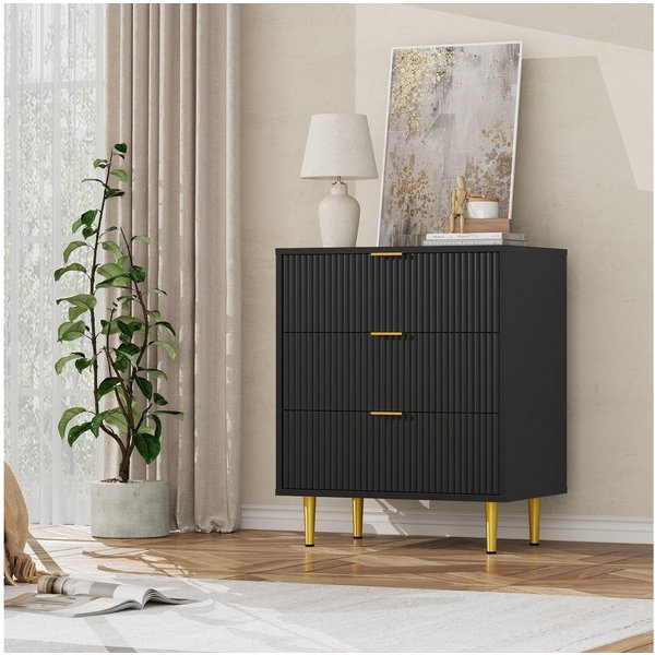 GarveeMore Kommode mit 3/ 4 / 6 Schubladen Sideboard Komodenschrank Schubladenschrank