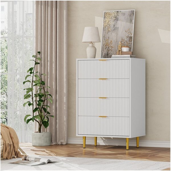 GarveeMore Kommode mit 3/ 4 / 6 Schubladen Sideboard Komodenschrank Schubladenschrank