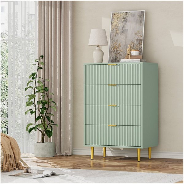 GarveeMore Kommode mit 3/ 4 / 6 Schubladen Sideboard Komodenschrank Schubladenschrank