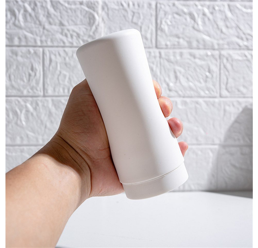 GarveeMore Küchenorganizer-Set Silikon geteilte Flasche Squeeze Typ Seifenspender Handseife Flasche, Nachfüllbarer Geschirrspülmittelspender Spender für ätheris – Bild 3 von 5