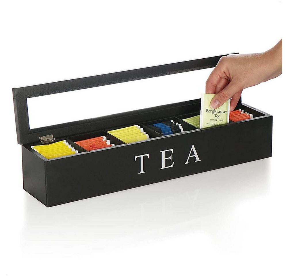 GarveeMore Küchenorganizer-Set Teebeutel Halter mit 6 Fächern für Schublade Regal Countertop – Bild 4 von 5