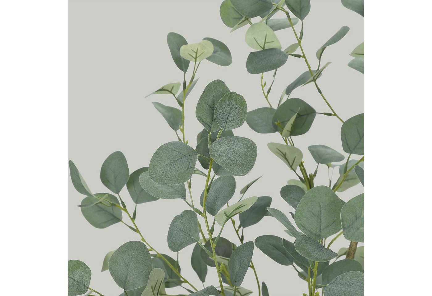 Kunstbaum Künstlicher Eukalyptus Kunstbaum Künstliche Pflanzen 122/152/180cm Olive, GarveeMore, Höhe 122 cm – Bild 3 von 5