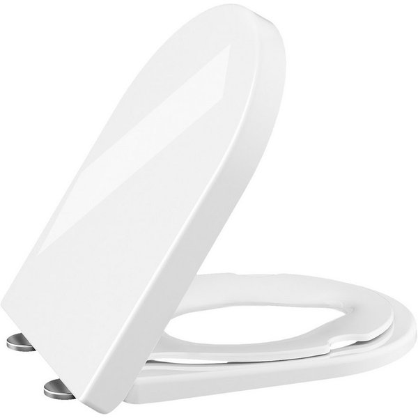 GarveeMore WC-Sitz Toilettendeckel mit Kindersitz,2-in-1,Soft-Close,Klobrille in D-Form