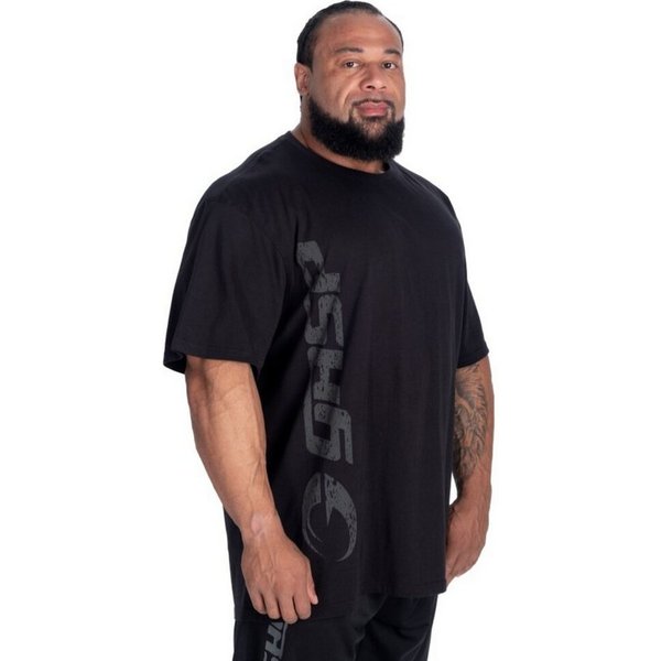 GASP T-Shirt Original Tee Black- Grey Baumwolle