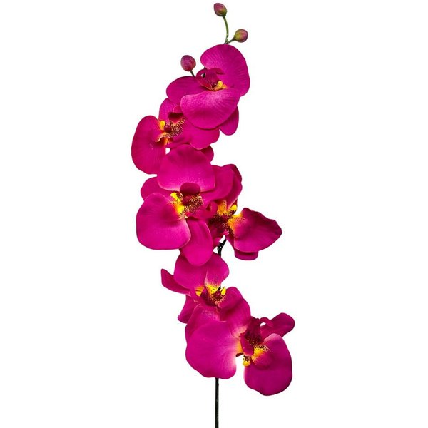 Kunstorchidee Kunstblume, ORCHIDEENZWEIG, Orchidee 78cm, Gasper, Höhe 78.00 cm