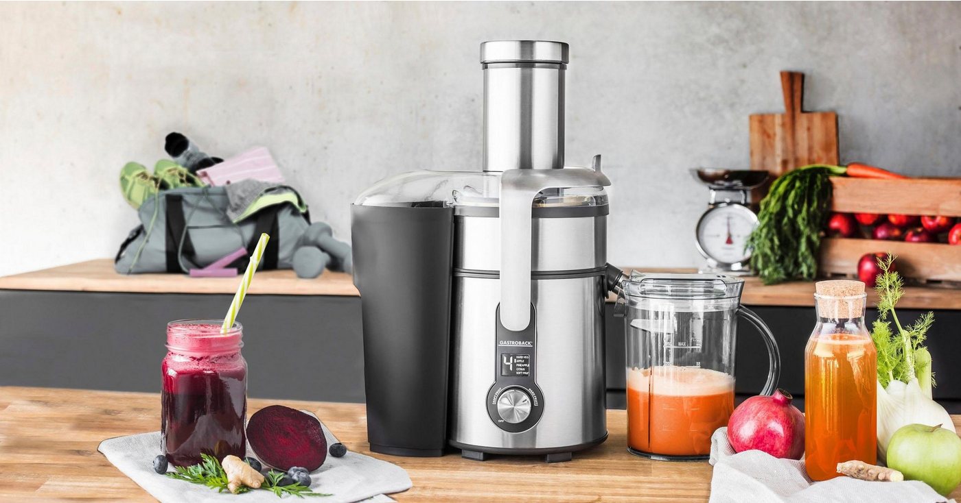 Gastroback Entsafter 40151 Design Multi Juicer Digital, 1500 W – Bild 2 von 5