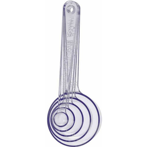 GastroMax Messbecher Messlöffel-Set, 5-teilig, Kunststoff