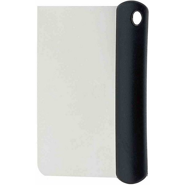 GastroMax Teigschaber Teigschaber schwarz 13,5 x 8,5 cm