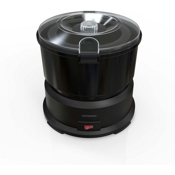 GASTRONOMA Küchenmaschine 18220001, 85 W, Kartoffelschäler, Salatschleuder, Sicherheitsschalter, Saugnäpfe