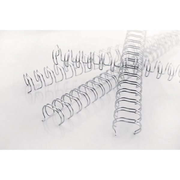 GBC Thermo-Bindemappe Drahtbinderücken WireBind A4 6mm VE=100 Stück schwarz, (