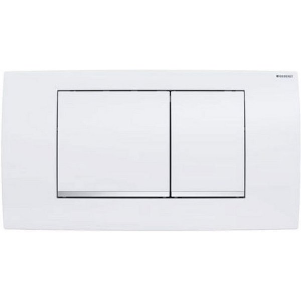 GEBERIT Betätigungsplatten Twinline 30 für 2-Mengen-Spülung weiß 115899KJ1