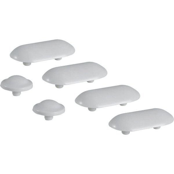 GEBERIT WC-Sitz Puffer, Set für WC - Grau