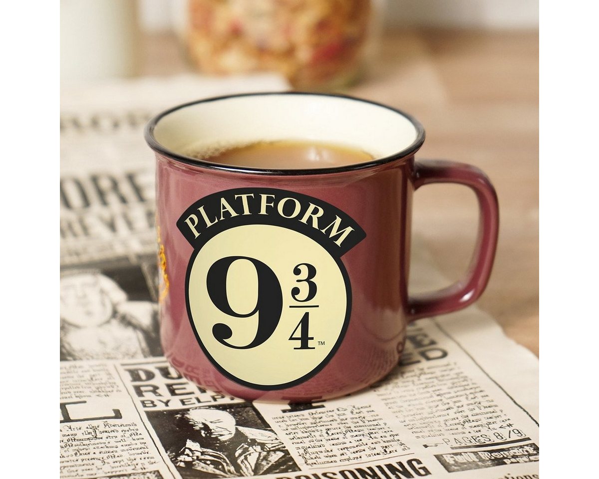 Geda Labels GmbH Tasse Hogwarts Express, 1-tlg., Keramik, Braun, 300 ml, spülmaschinengeeignet – Bild 2 von 2