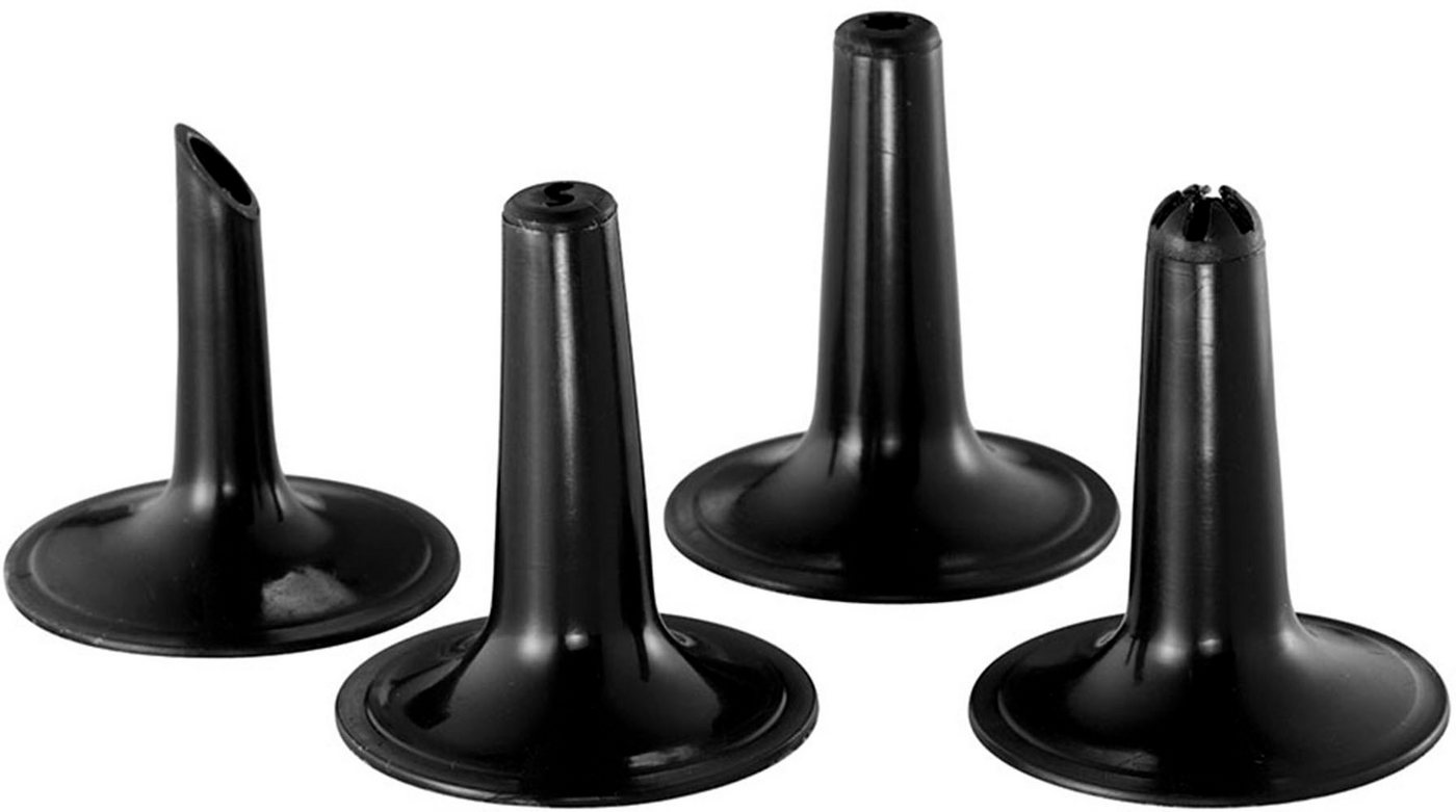 GEFU Gebäckpresse COOKIE, (Set, 25-tlg., mit 20 Motiven, 4 Spritztüllen), vielseitig, präzise Dekoration, robust und langlebig – Bild 3 von 4