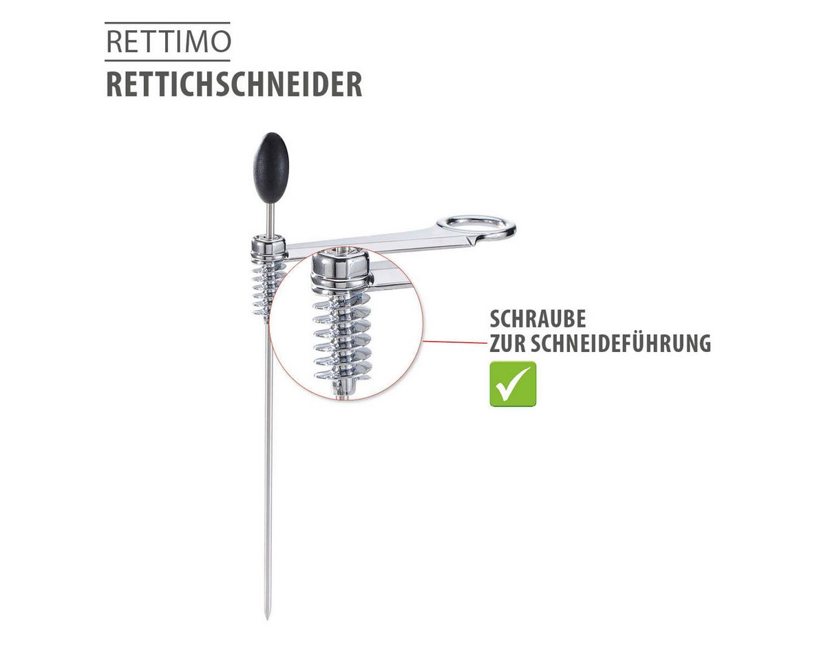 GEFU Gemüseschneider Rettichschneider RETTIMO Spiralschneider Radischne – Bild 4 von 5