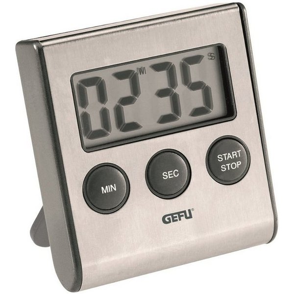 GEFU Intervall-Timer Digital Timer CONTARE Countdown Großes Lcd Display
