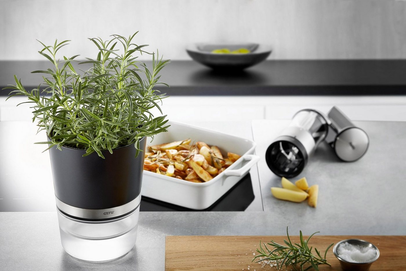 GEFU Kräutertopf Botanico, mit Bewässerungssystem – Bild 2 von 4