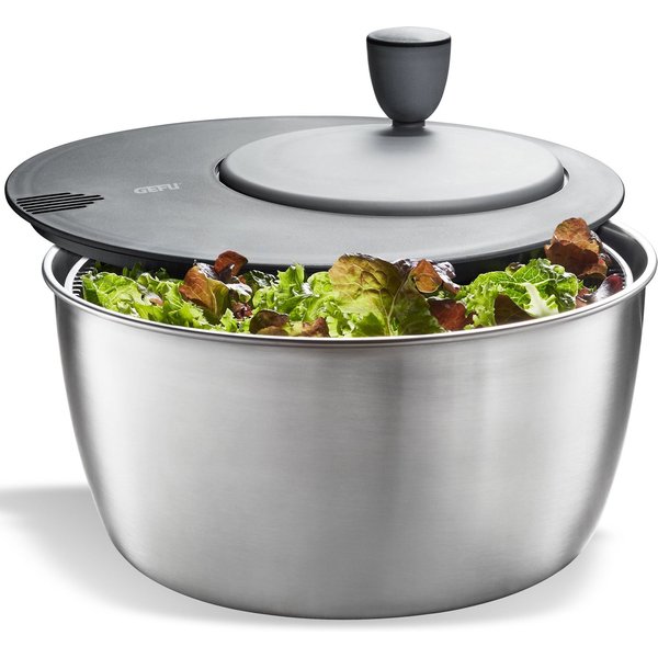 GEFU Salatschleuder ROTARE, einfacher Kurbelantrieb, 3 Liter