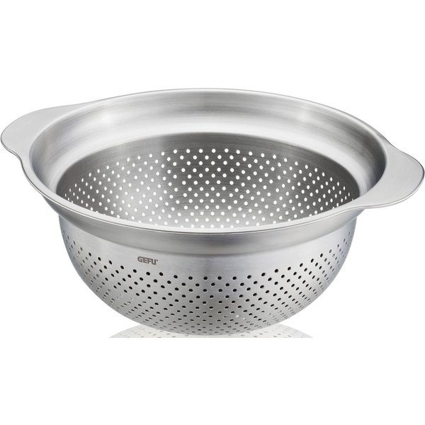 GEFU Seiher PREMIO, Edelstahl 18/10, besonders feine Lochung, Ø 23 cm