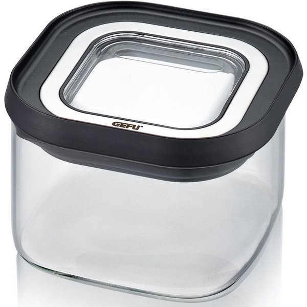 GEFU Vorratsdose PANTRY, Borosilikatglas, Kunststoff, (1-tlg), edel, elegant und praktisch