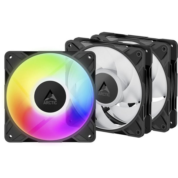 A-RGB, schwarz, 120mm, 3er-Pack