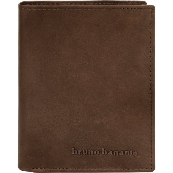 Bruno Banani Geldbörse BRUNO BANANI Herren, Damen echt Leder, echt Leder