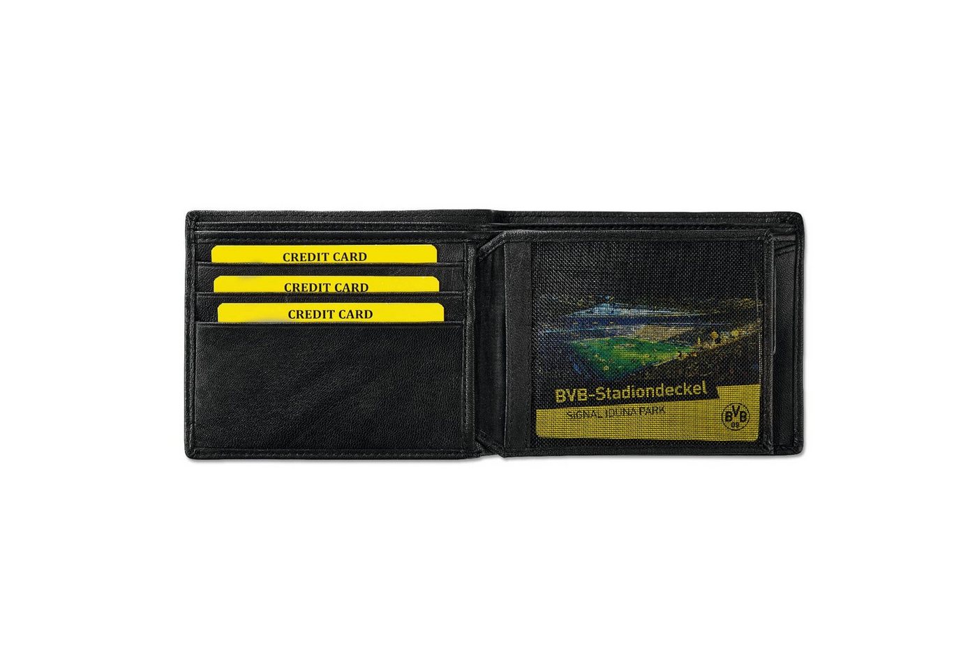 BVB Geldbörse BVB Ledergeldbörse (Packung, 1-tlg., Wallet), Leder – Bild 3 von 5
