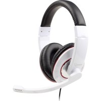 gembird Headset STEREO MHS 001GW glänzend Klinke weiß