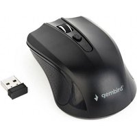 gembird Maus OPT WIRELESS 4 Tasten inkl.nano USB schwarz