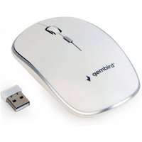 gembird Maus OPT WIRELESS 4 Tasten inkl. nano USB weiß