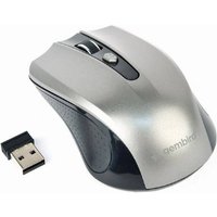 gembird Maus OPT WIRELESS 4 Tasten inkl. USB schwarz-grau