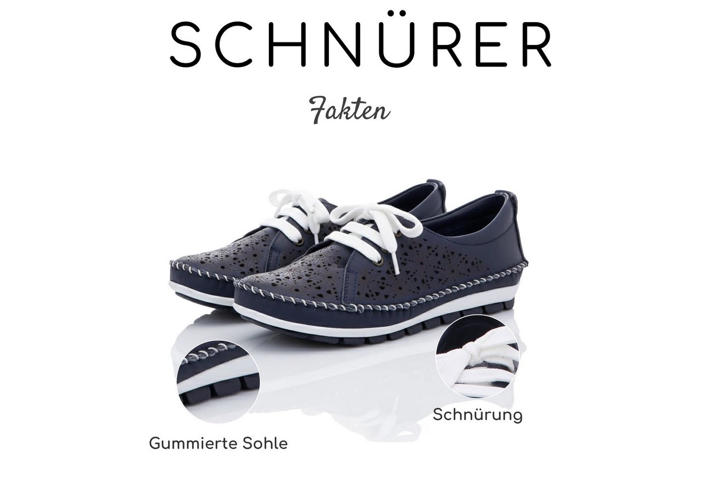 Gemini Damen Schnürschuh – Bild 4 von 5