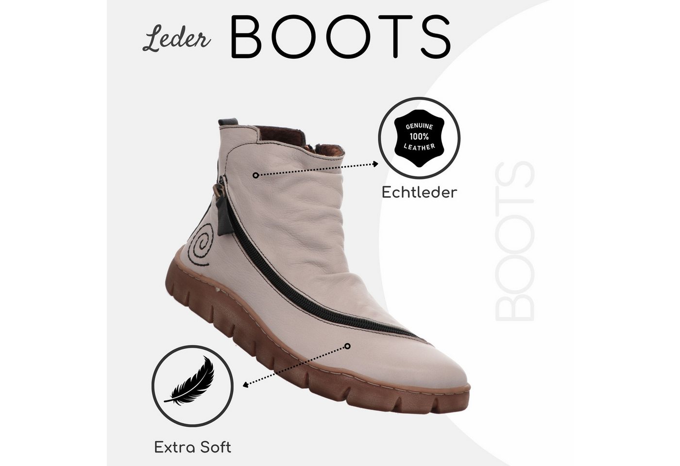 Gemini Damen Stiefelette – Bild 3 von 5