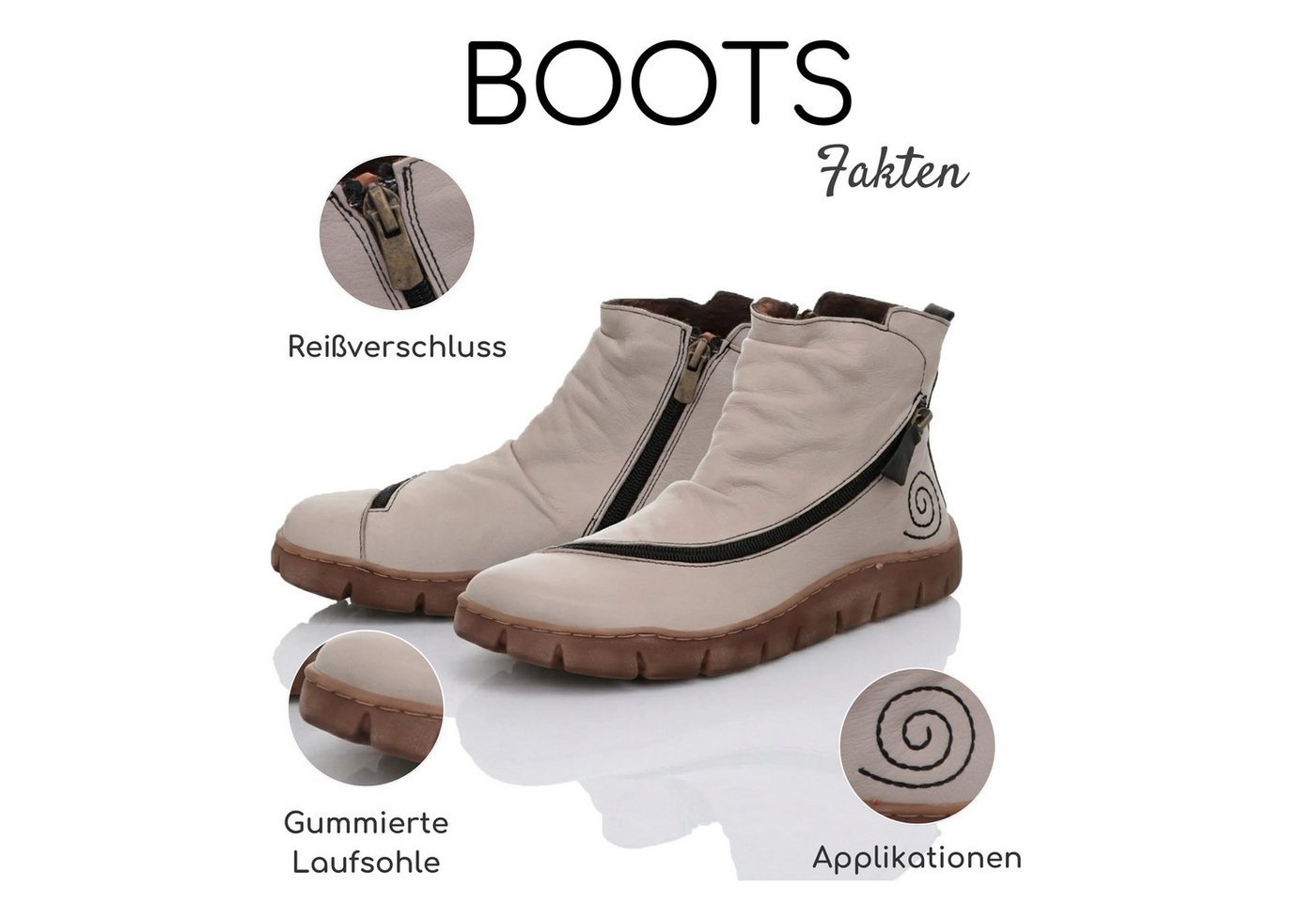 Gemini Damen Stiefelette – Bild 4 von 5