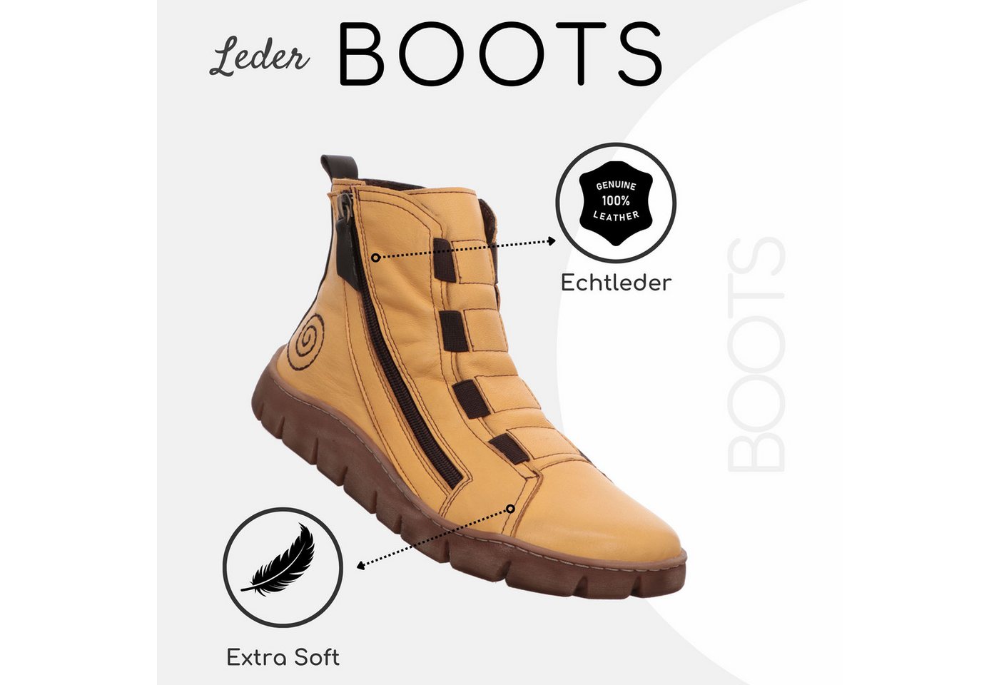 Gemini Damen Stiefelette – Bild 3 von 5