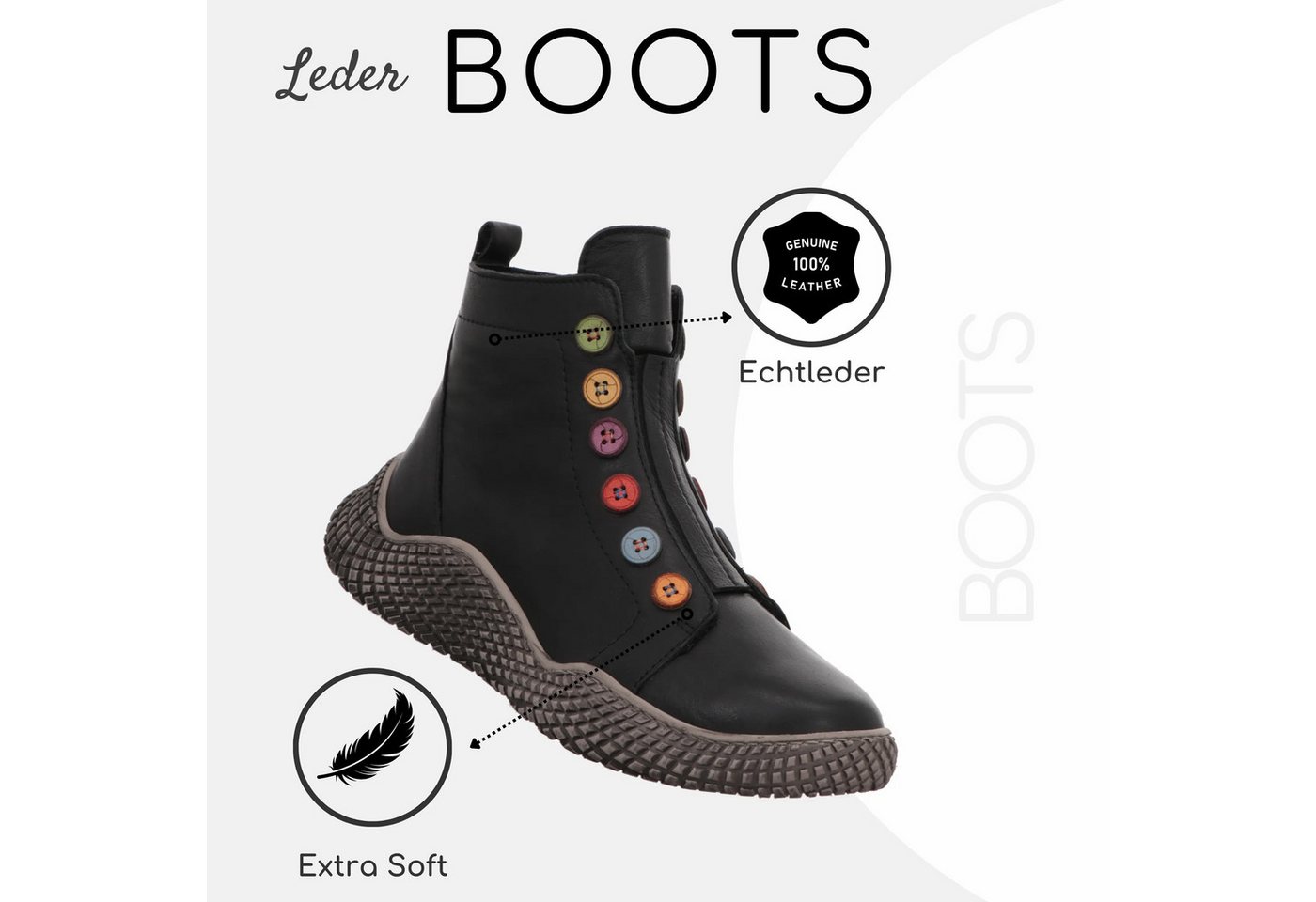 Gemini Damen Stiefelette – Bild 3 von 5