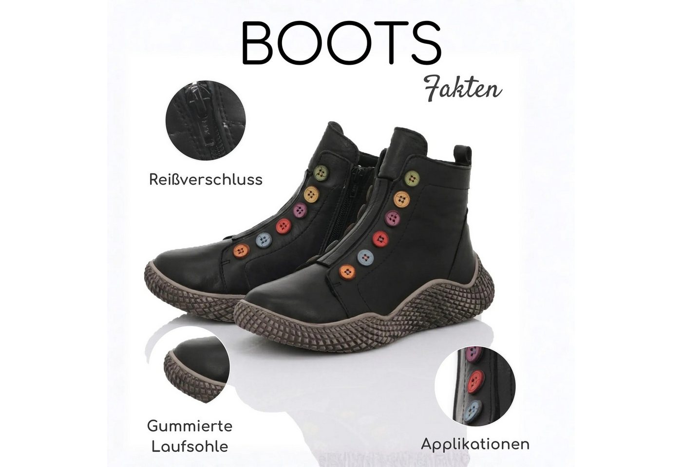 Gemini Damen Stiefelette – Bild 4 von 5