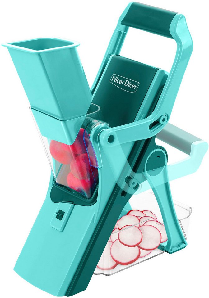 Genius Gemüseschneider Nicer Dicer Mando, Zerkleiner, 10-tlg., sicher und präzise – Bild 2 von 5