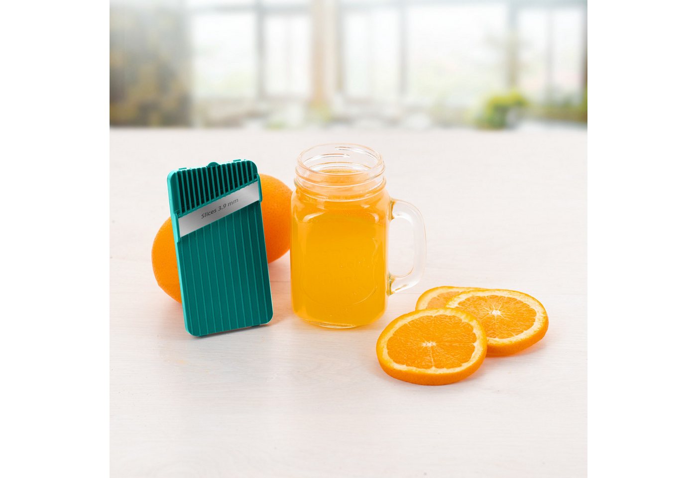 Genius Gemüseschneider Nicer Dicer Mando, Zerkleiner, 10-tlg., sicher und präzise – Bild 3 von 5