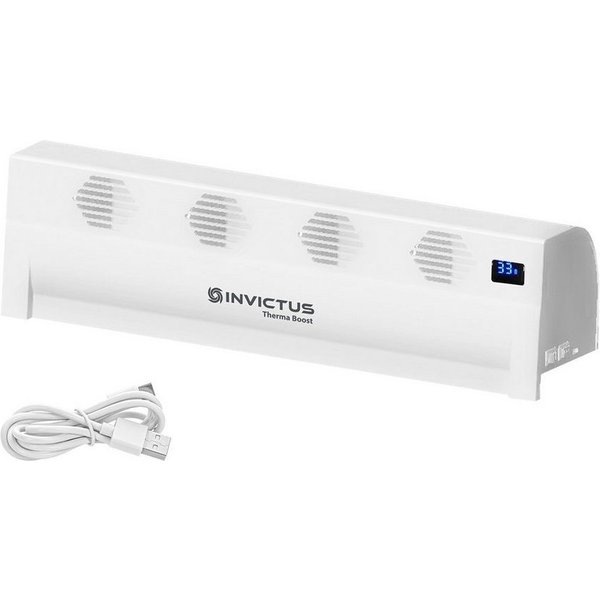 Genius Heizkörperkonsole Invictus Therma Boost Basic Akku Heizverstärker 2 Modi Display, (Basic - Akkulaufzeit bis zu sechs Stunden, integrierte Thermostat)