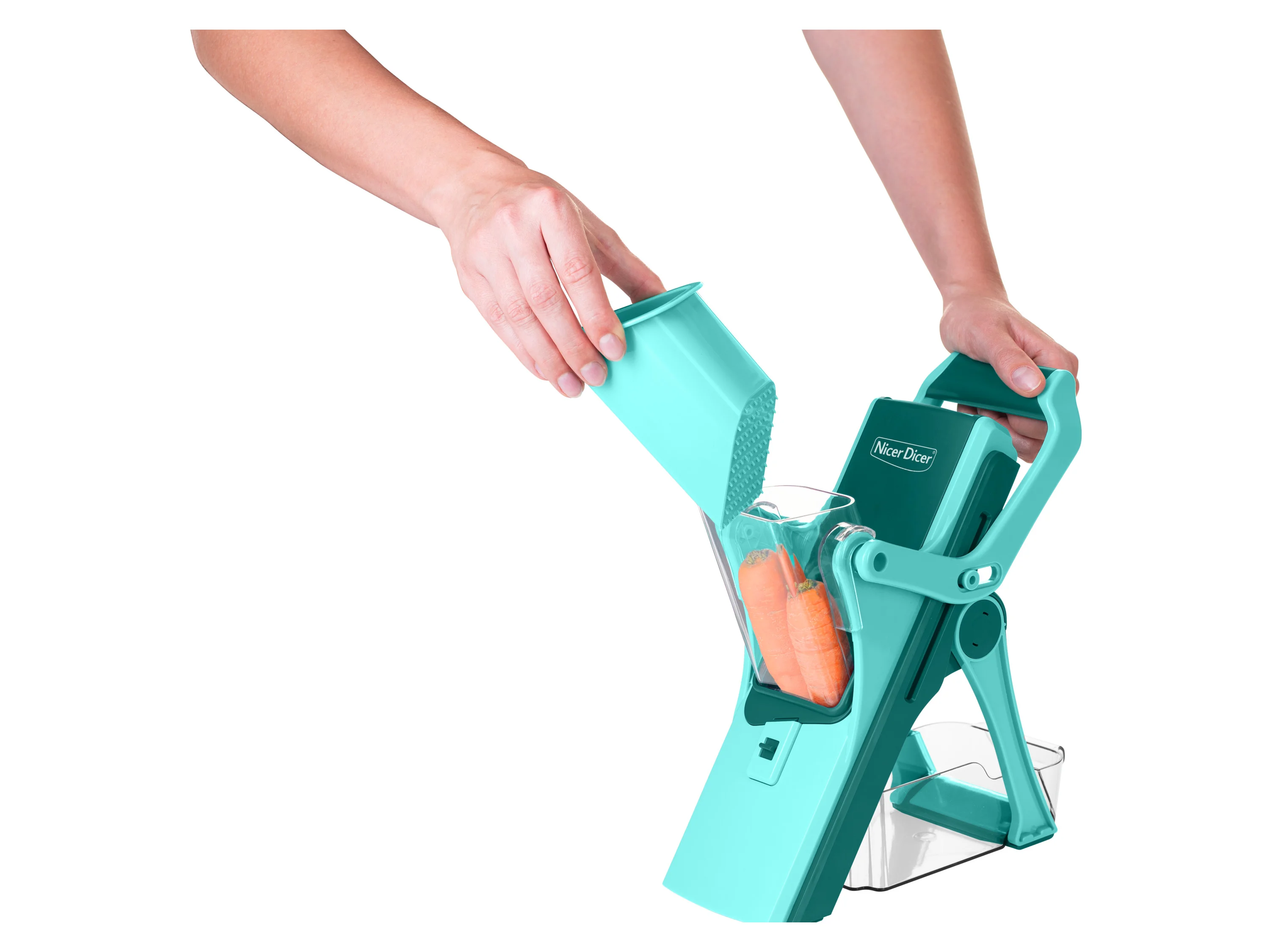 GENIUS NICER DICER Gemüseschneider »Mando«, 12-teilig – Bild 2 von 4