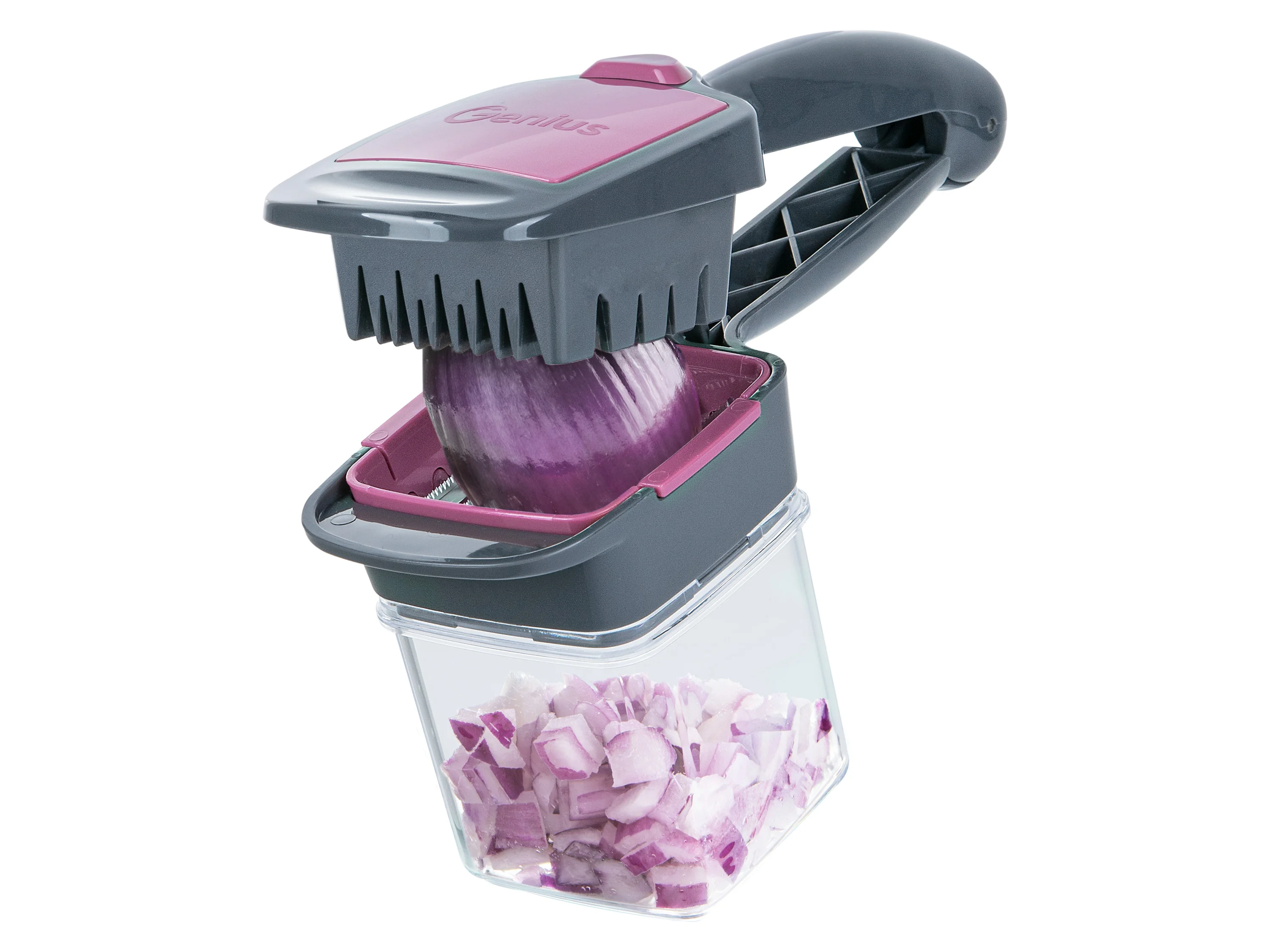 GENIUS NICER DICER Gemüseschneider »Quick«, 7-teilig – Bild 4 von 4