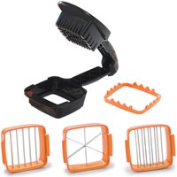 GENIUS NICER DICER Zerkleinerer Quick, 5-tlg., orange