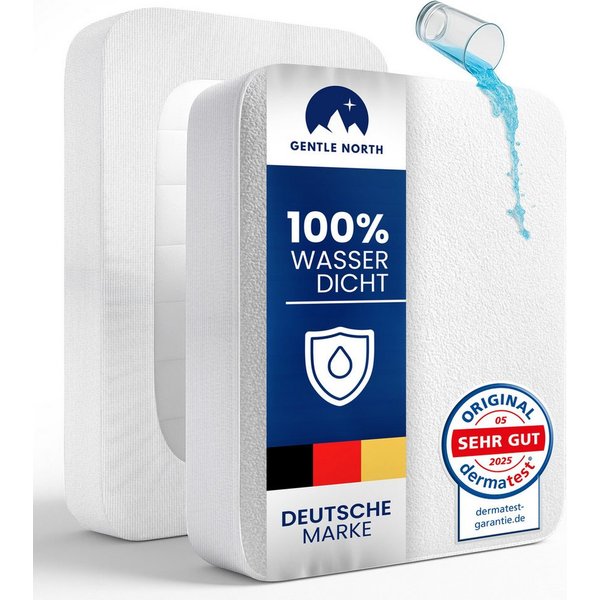 Matratzenschoner Wasserdichter, atmungsaktiver Matratzenschoner – leise & waschbar Gentle North