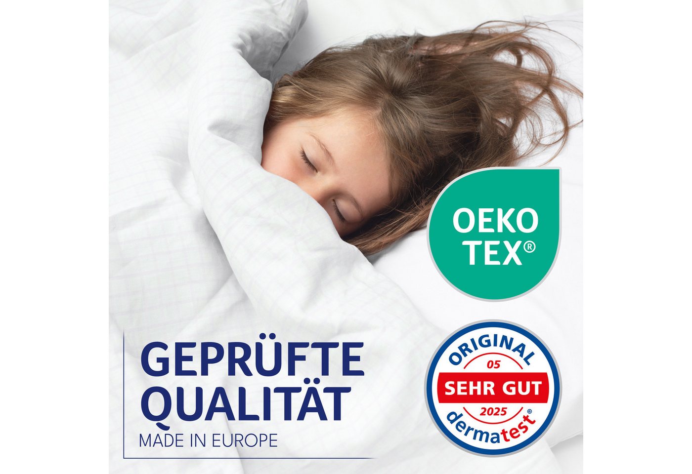 Gentle North Microfaserbettdecke 4 Jahreszeiten - Winter - Ganzjahresdecke - Sommerdecke, Füllung: Kunstfasern – Bild 5 von 5